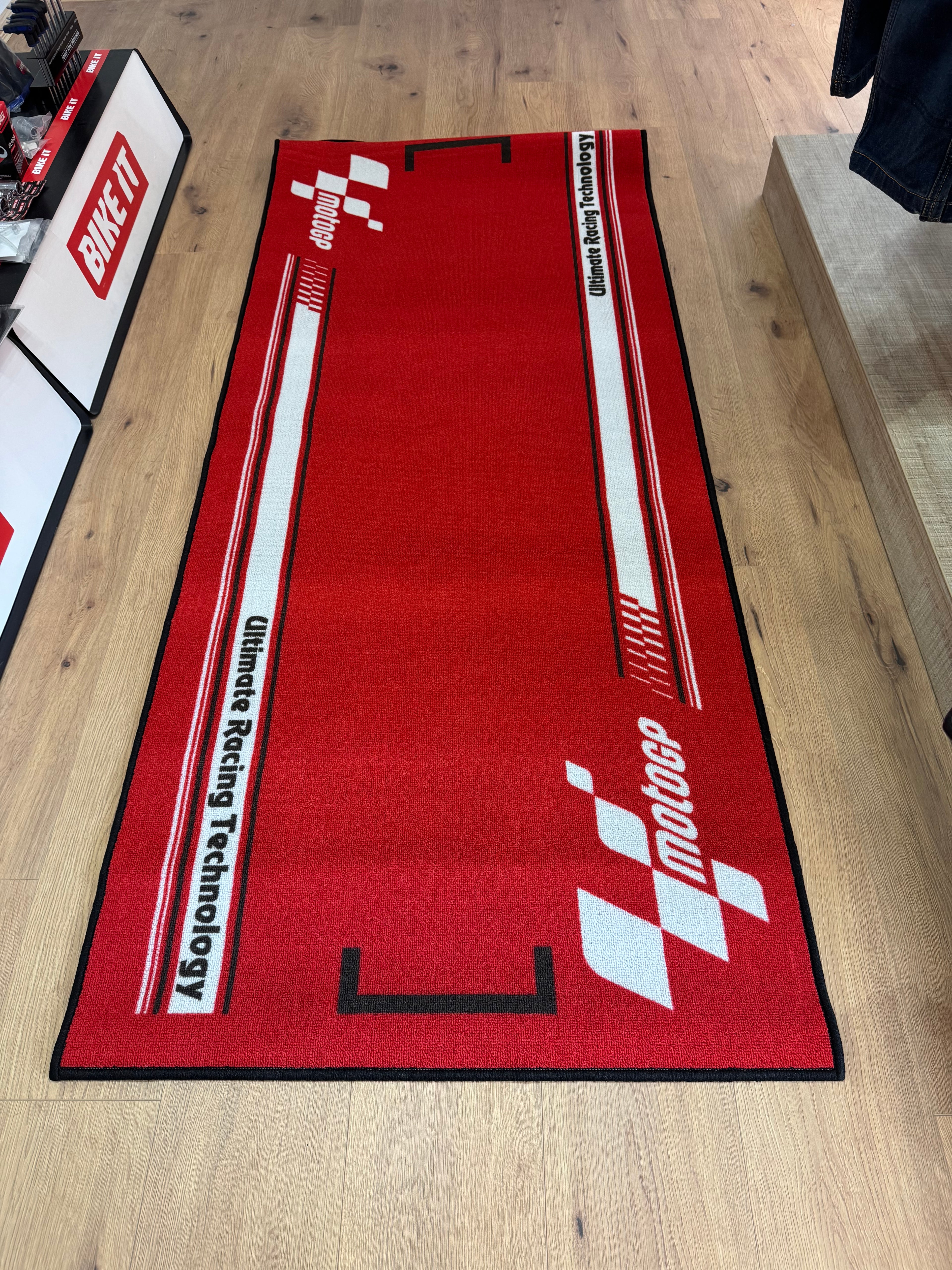 MotoGP Mat Series 4 190x80 Red/White