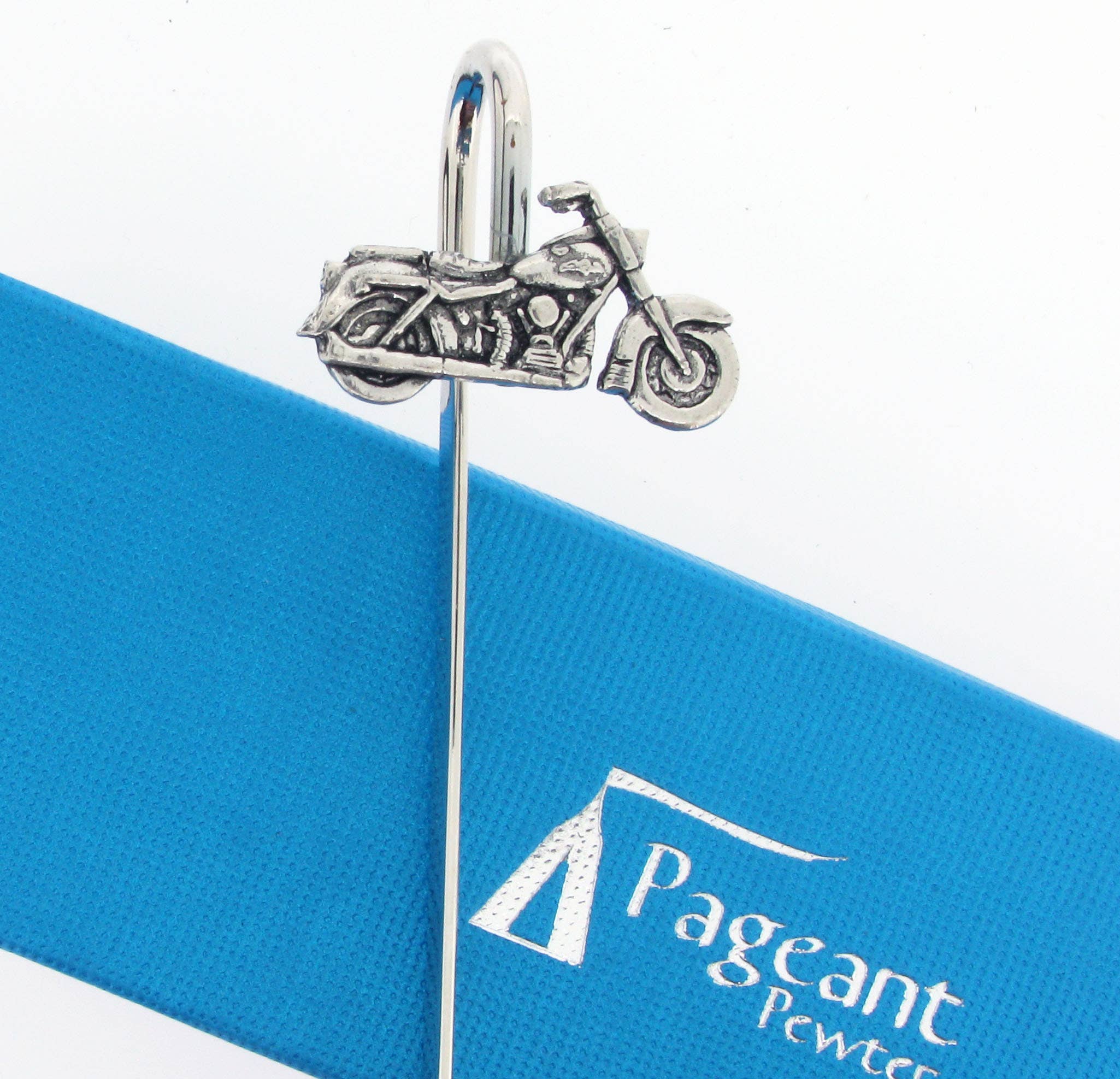 Motorbike Pewter Bookmark