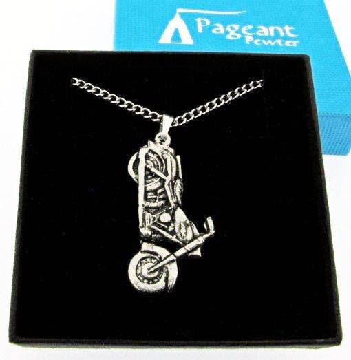 Classic Motorbike Pendant