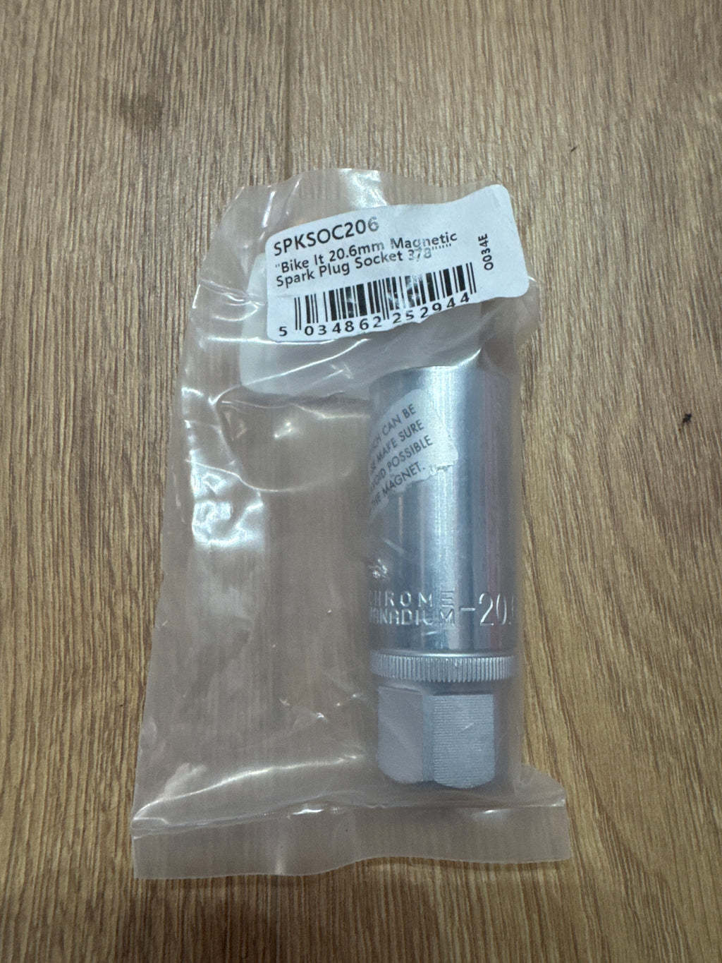 20.6mm Magnetic Spark Plug Socket 3/8"