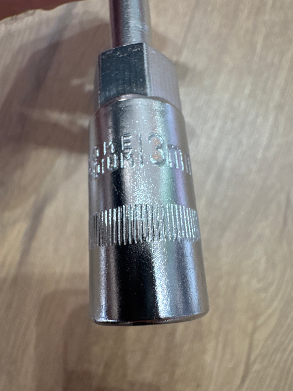 T-Bar Socket 13mm Rubber Handle